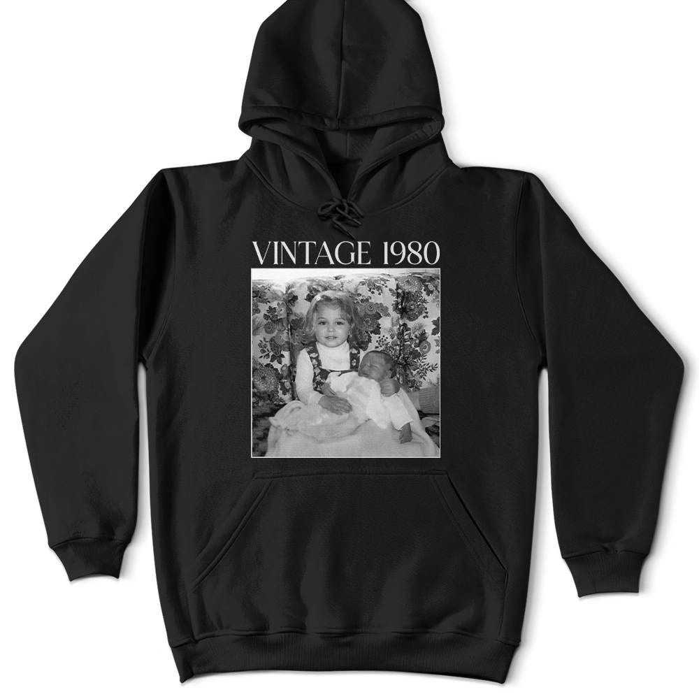 Custom Photo Vintage Image And Year - Personalized T Shirt