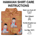 Gift For Mother,Gift For Father,Gift For Women,Gift For Men,Graduation,Happy,Photo - Custom Photo Vintage Senior Family - Personalized Hawaiian Shirt