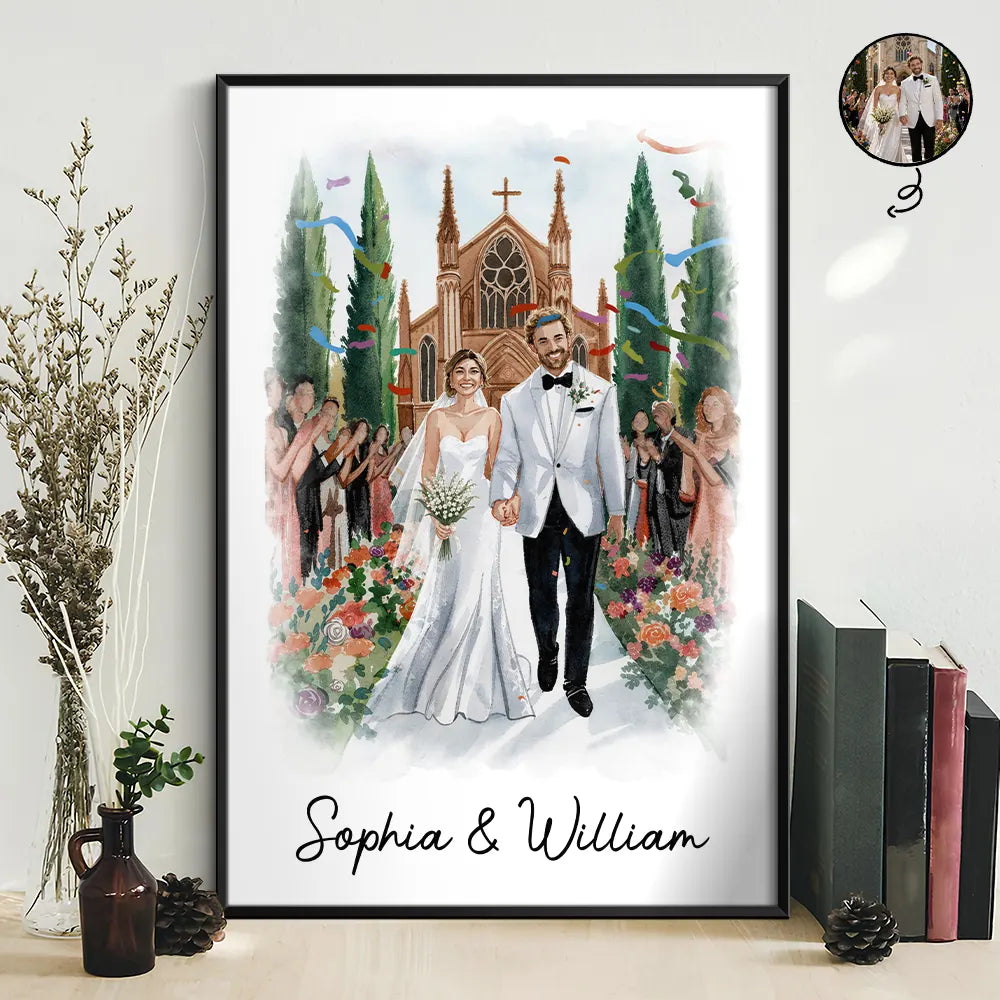 Custom Photo Watercolor Painting Family Besties Dog Cat Portrait - Per ...