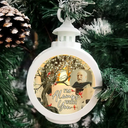 Sad, Memorial, Custom Photo - Custom Photo When You Miss Me Have No Fear - Personalized Candlelight Lantern Ornament