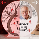 Sad,Memorial,Custom Photo - Custom Photo When You Miss Me Have No Fear - Personalized Custom Shaped Light Box