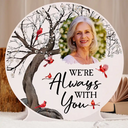 Sad,Memorial,Custom Photo - Custom Photo When You Miss Me Have No Fear - Personalized Custom Shaped Light Box