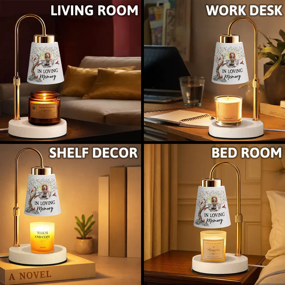 Memorial, Family, Custom Photo, Love - Custom Photo When You Miss Me Have No Fear Memorial - Personalized Truncated Cone Candle Warmer