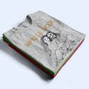 Gift For Couples,Old Couples,Gift For Husband,Gift For Wife,Gift For Boyfriend,Gift For Girlfriend,LGBT,Non-Eng,Photo - Pencil Sketch (Dark BG),Romantic - Custom Photo White Pencil Sketch Art You And Me We Got This - Personalized T Shirt