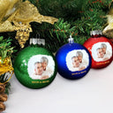 Wedding Anniversary,Anniversary,Gift For Couples - Custom Photo Year Of Love Wedding Anniversary - Personalized Ball Ornament