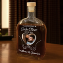 Gift For Couples,Gift For Husband,Gift For Wife,Love,Custom Photo - Custom Photo You And Me We Got This - Personalized Whiskey Bottle