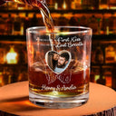 Gift For Couples,Gift For Husband,Gift For Wife,Love,Custom Photo - Custom Photo You And Me We Got This - Personalized Whiskey Glass
