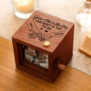 Gift For Couples,Old Couples,Gift For Husband,Gift For Wife,Gift For Boyfriend,Gift For Girlfriend,Love - Custom Photo You And Me We Got This Couple - Personalized Flipbook Frame Animation Machine