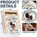 Custom Photo You And Me We Got This Couple Hands - Personalized Wooden Matchbox