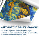 Gift For Couples,Gift For Husband,Gift For Wife,Gift For Boyfriend,Gift For Girlfriend - Custom Photo You And Me We Got This Under Starry Night - Personalized Poster