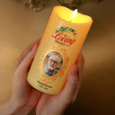 Family,Gift For Women,Gift For Men,Gift For Wife,Gift For Husband,Gift For Mother,Gift For Father,Gift For Brothers,Gift For Sisters,Gift For Son,Gift For Daughter,Custom Photo,Sad,Christmas,Memorial - Custom Photo You Are Always By My Side - Personalized Flameless LED Candle