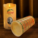 Family,Gift For Women,Gift For Men,Gift For Wife,Gift For Husband,Gift For Mother,Gift For Father,Gift For Brothers,Gift For Sisters,Gift For Son,Gift For Daughter,Custom Photo,Sad,Christmas,Memorial - Custom Photo You Are Always By My Side - Personalized Flameless LED Candle