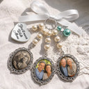 Sentimental,Custom Photo,Family,Wedding,Upload Full Photo - Custom Photo You Are Always In My Heart - Personalized Photo Bouquet Charm