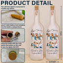 Custom Photo, Gift For Couples, Gift For Husband, Gift For Wife, Gift For Boyfriend, Gift For Girlfriend, Love - Custom Photo You & Me We Got This - Personalized Bottle Light