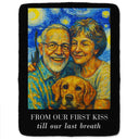 Gift For Couples,Gift For Husband,Gift For Wife,Gift For Boyfriend,Gift For Girlfriend,Love,Custom Photo - Custom Photo You & Me We Got This Under Starry Night - Personalized Fleece Blanket, Sherpa Blanket