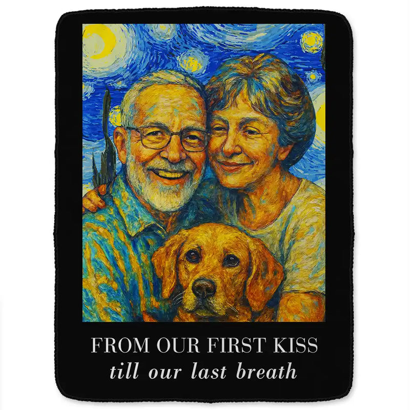 Gift For Couples,Gift For Husband,Gift For Wife,Gift For Boyfriend,Gift For Girlfriend,Love,Custom Photo - Custom Photo You & Me We Got This Under Starry Night - Personalized Fleece Blanket, Sherpa Blanket