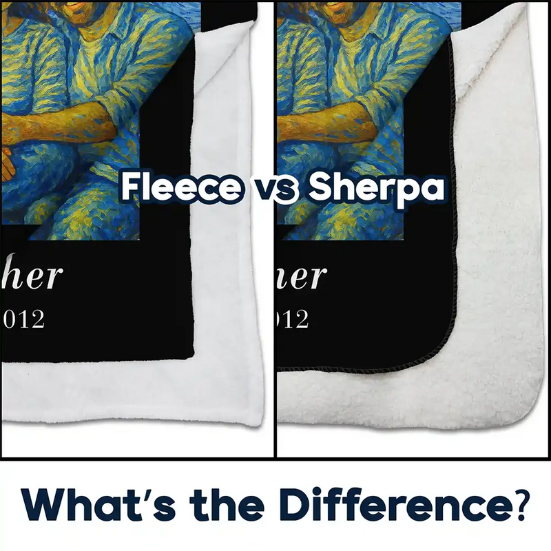 Gift For Couples,Gift For Husband,Gift For Wife,Gift For Boyfriend,Gift For Girlfriend,Love,Custom Photo - Custom Photo You & Me We Got This Under Starry Night - Personalized Fleece Blanket, Sherpa Blanket