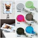 Adorable,Art Design,Pet Lovers,Photo - 3D Chibi Adorable Pet - Custom Photo 3D Chibi Pet Dog Cat Portrait - Personalized Badge Reel