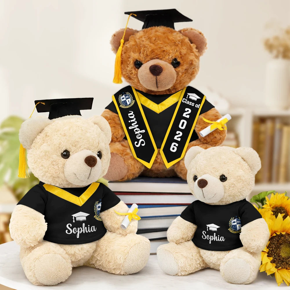 Congratulations Graduates - Personalized Teddy Bear
