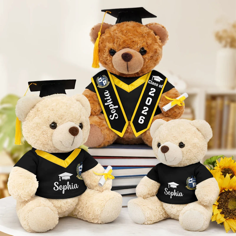 Congratulations Graduates - Personalized Teddy Bear