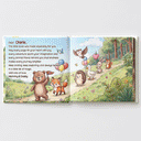 Custom Photo Kid's Adventure Little Animal Parade Colored Sketch - Personalized Story Picture Book