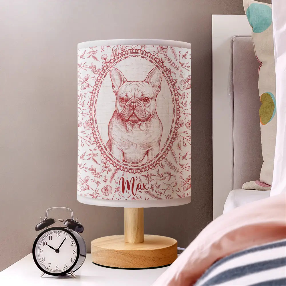 Art Design,Pet Memorial,Cozy,Pet Lovers,Memorial,Photo - Pencil Sketch - Remove BG - Custom Photo Pencil Sketch Dog Cat Pet Portrait Toile Remembrance - Personalized Fabric Lamp
