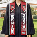 Custom Photo Senior Graduation - Personalized Stoles