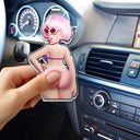 Custom Photo Summer Calling Booty - Personalized Squishy Acrylic Car Visor Clip