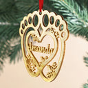 Gift For Kids,Gift For Grandkids,New baby,Christmas,Love - Cute Christmas Ornament For Kid Baby - Personalized DIY Mirror Acrylic Ornament