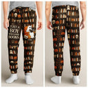 Reading, Gift For Yourself, Gift For Women, Happy - Cute Ghost Just A Girl Who Loves Books - Personalized Pajama Pants