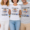 Traveling Best Friends Life Is Better On A Cruise With Best Friends - Cruising Gift For BFF, Sisters - Personalized Custom T Shirt