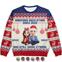 Gift For Couples,Funny,Christmas - Annoying Each Other Since Year 3D Effect Couple - Personalized Unisex Ugly Sweater