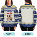 Gift For Couples,Funny,Christmas - Annoying Each Other Since Year 3D Effect Couple - Personalized Unisex Ugly Sweater