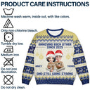 Gift For Couples,Funny,Christmas - Annoying Each Other Since Year 3D Effect Couple - Personalized Unisex Ugly Sweater