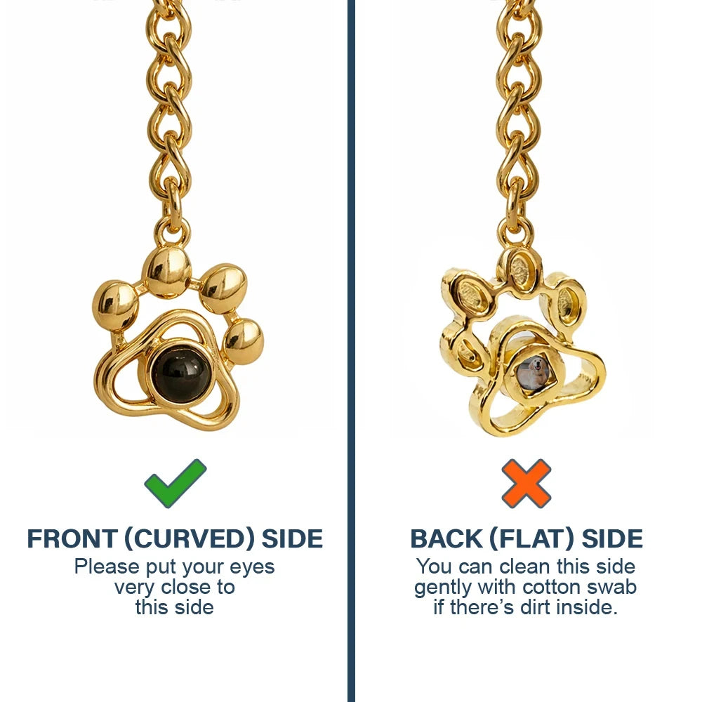 Pet Lovers,Pet Mom,Pet Dad,Pet Couple,Dog Lovers,Dog Mom,Dog Dad,Dog Couple,Cat Lovers,Cat Mom,Cat Dad,Cat Couple - Custom Photo Adorable Pet Dog Cat - Personalized Custom Shaped Photo Projection Keychain