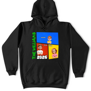 Gift For Father,Gift For Grandpa,Non-Eng,Vector,Proud - Family Name Basic Color Arcade Theme - Personalized T Shirt