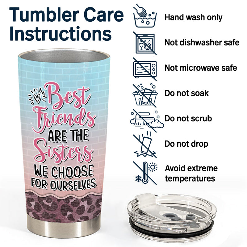 Besties Forever - Gift For Besties, BFF - Personalized Custom Tumbler