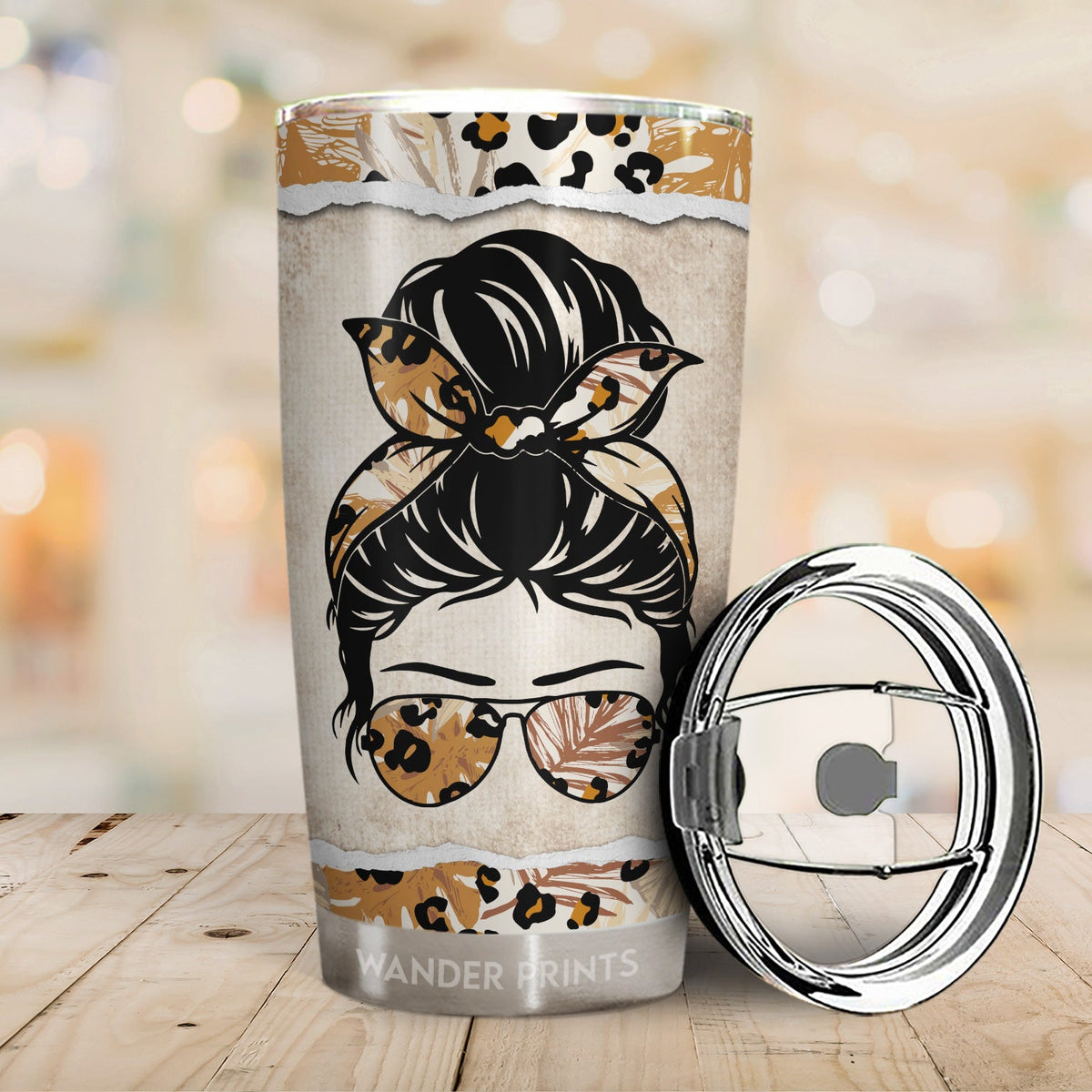 Wander Prints Mother Gifts, Gifts For Mother-in-law, Step Mom, Grandma, Mother's Day, Birthday Gifts - She Believed She Could And She Almost Did - Gift For Mom - Custom Tumbler, Travel Cup, Insulated 20oz Cup