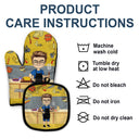 This Can Cook - Gift For Him, Gift For Father - Personalized Oven Mitts, Pot Holder