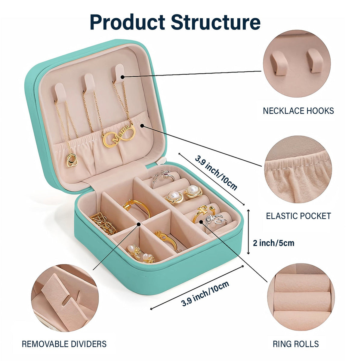 Take A Long Time To Grow - Gift For Besties - Personalized Jewelry Box