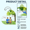 It's So Hard To Live Without You - Memorial Gift - Personalized Acrylic Car Hanger