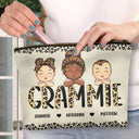 Léopard Mama Nana Titre - Anniversaire, Cadeau d'amour pour maman, maman, mère, grand-mère, grand-mère - Trousse de maquillage personnalisée