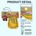 Custom Photo Firefighter Armor - Gift For Firefighter - Personalized Acrylic Car Hanger