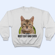 Custom Photo Best Dog Mom Dog Dad Ever - Gift For Dog Lovers - Personalized T Shirt
