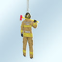 Firefighter Uniform - Gift For Firefighters - Personalized Acrylic Car Hanger