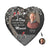 Custom Photo Not A Day Goes By - Memorial, Sympathy Gift - Personalized Heart Shaped Garden Slate & Hook