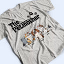 The Catfather The Dogfather - Gift For Pet Lovers - Personalized T Shirt