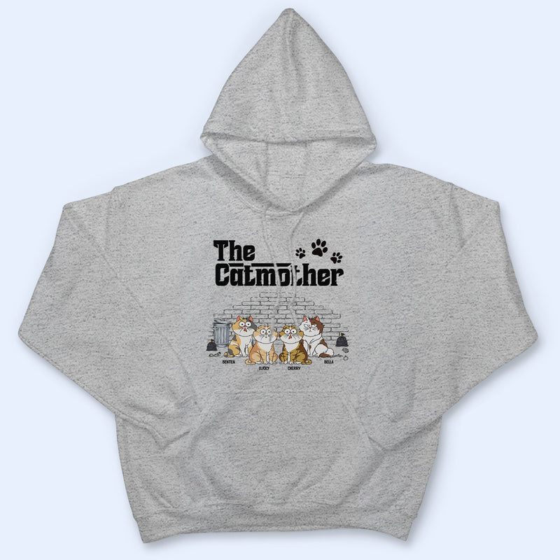 The Catfather The Dogfather - Gift For Pet Lovers - Personalized T Shirt