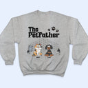 The Catfather The Dogfather - Gift For Pet Lovers - Personalized T Shirt