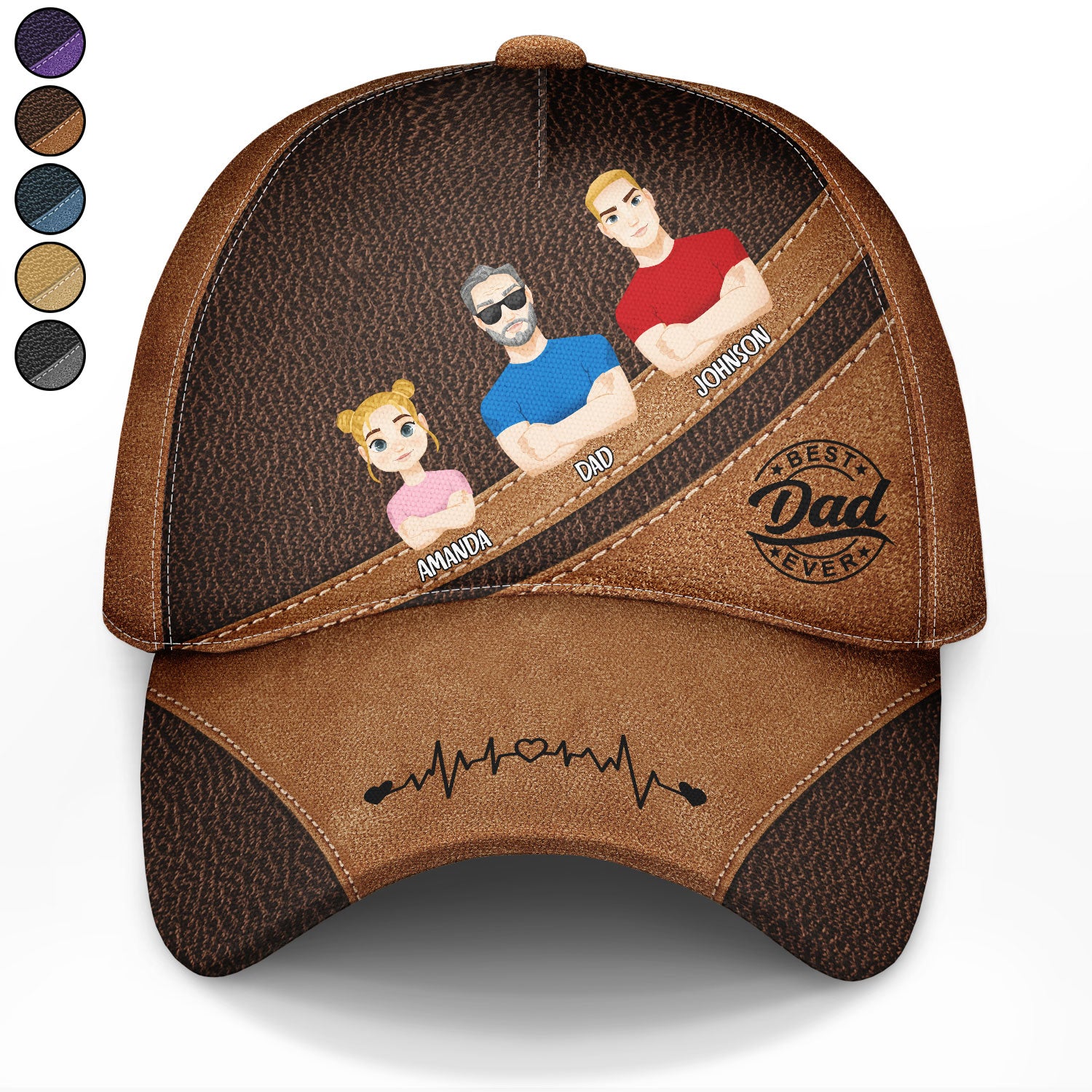 Best Dad Ever - Birthday, Loving Gift For Father, Grandfather, Grandpa - Personalized Classic Cap